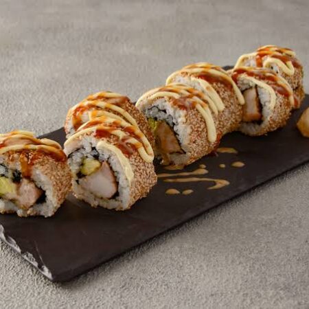 I5. TERIYAKI CHICKEN URAMAKI / I5. TERIYAKI CHICKEN URAMAKI · original